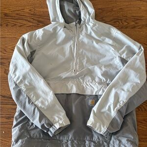 Carhartt Rain Defender Jacket in Gray and White
